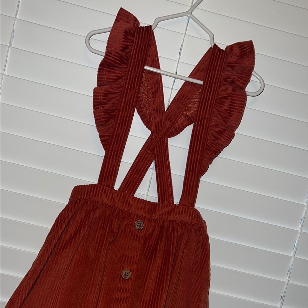 Wonder Nation Kids Dress with Ruffle Straps - Picture 3 of 5